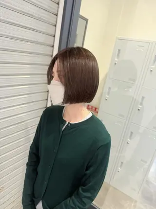 ミディアム 大坪 壱成のヘアスタイル