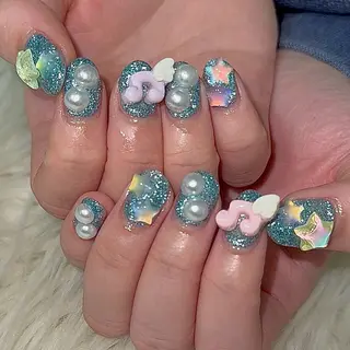 ネイル 黒川 実祐のネイルデザイン