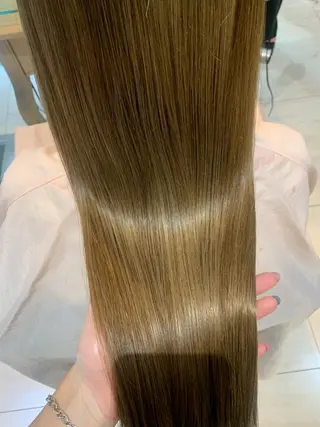 ロング 透けるbrown カラー🎗♡yukaのヘアスタイル