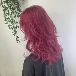 ミディアム 韓国ハイトーン🦋 hikariのヘアスタイル