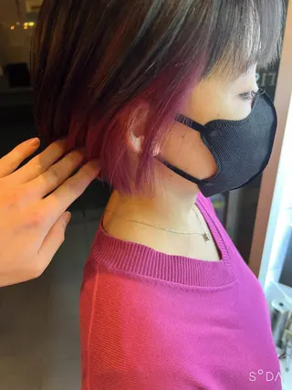 ショート カラー 💎透明感カラー特化 💎TAISEIのヘアスタイル
