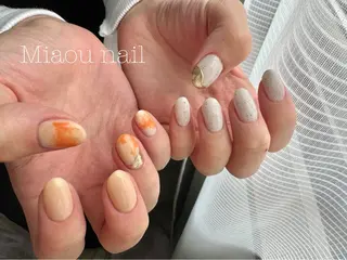 ネイル Miaou nail ミャウ ネイルのネイルデザイン