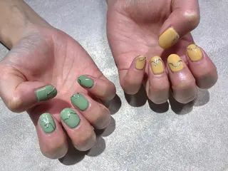 ネイル Amber21.所属・Nagahama Akariのネイルデザイン