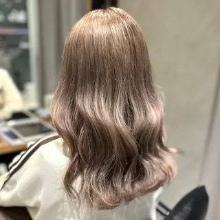 カラー ︎︎🌟韓国艶カラー ︎🌟璃奈 (ﾘﾅ)のヘアスタイル