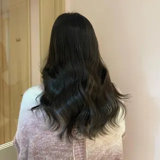 ロング マホ/日吉/髪質改善 /レイヤー/ガーリーのヘアスタイル