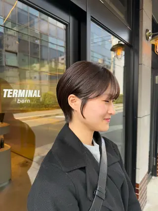 ショート TERMINAL bern所属・縮毛矯正/髪質改善 ヒカルのヘアスタイル