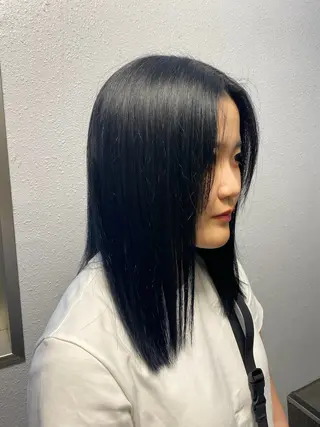 セミロング 海外風レイヤー🥥 NANAのヘアスタイル