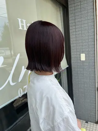 ショート Un Fleur所属・立野 希沙のヘアスタイル