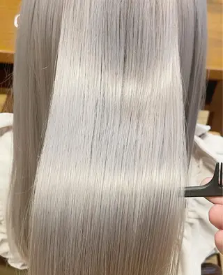 ロング カラー パーマ youres hair はなれ店所属・髪質改善🌸縮毛矯正 専門家💖後藤のヘアスタイル