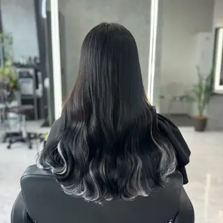 ロング CS made by SHACHU栄店所属・❤️‍🔥シールエク ＋カラー京❤️‍🔥のヘアスタイル