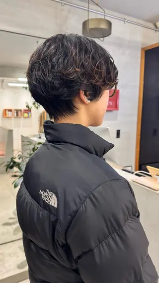 ショート nalu.所属・前山 七海のヘアスタイル