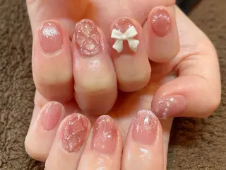 ネイル hair design calm所属・清水 一恵のネイルデザイン