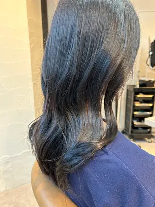 セミロング 🫧艶感カラー /Ruu🫧のヘアスタイル