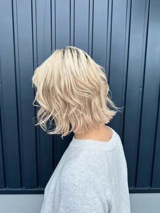 ミディアム カラー Lantana所属・Lantana 前野心結のヘアスタイル