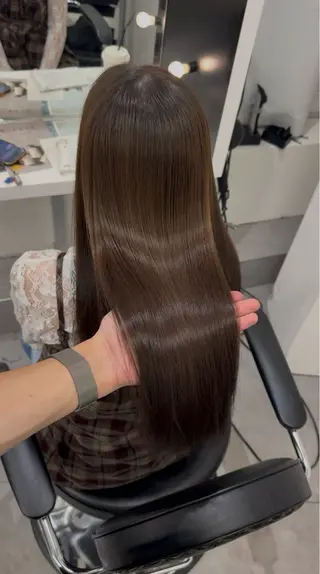 ロング 梅田/透明感艶カラー /ボブカット/はるきのヘアスタイル