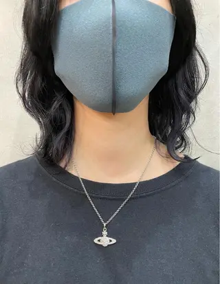 ミディアム カラー 【ピンク/韓国ヘア/ ヘアセット】亜海のヘアスタイル