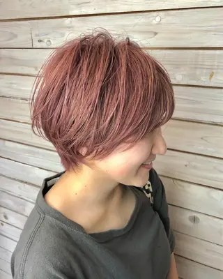 ショート カラー ✨大人美人ショート✨ 店長　藤井一輝のヘアスタイル