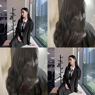 ロング 韓国ヘア🤍 慎之介のヘアスタイル