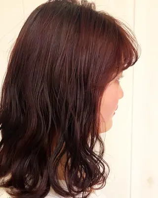 セミロング Strawberry所属・原田 志保のヘアスタイル