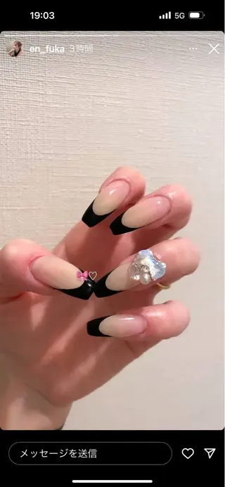 ネイル ＥＮＮＡＩＬ野中本店所属・EN_NAIL 野中本店Ayakaのネイルデザイン