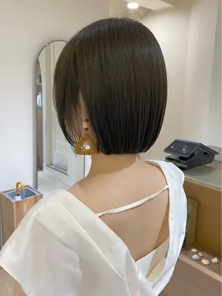 ショート 【RYOSUKE】 ‪ボブ／ボブパーマのヘアスタイル