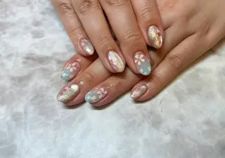 ネイル ネイルリボン 石田のネイルデザイン