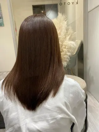 セミロング Ra-Ffichi by siun所属・宮田海聖 ナチュラル/美髪のヘアスタイル