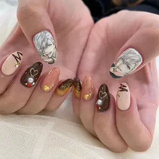 ミディアム nail jaol池袋店所属・ネイルJaol 池袋のネイルデザイン