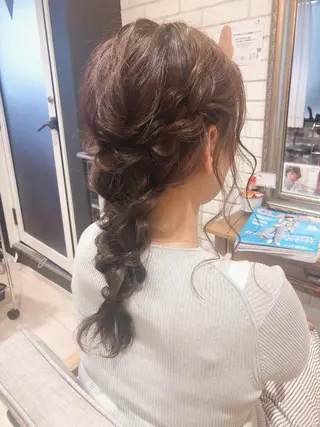 ヘアアレンジ flammeum三軒茶屋店所属・あおき まなのヘアスタイル