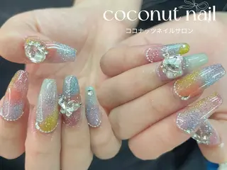 ネイル 神田 ココナッツのネイルデザイン