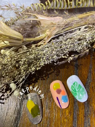 ネイル 城東区ネイルサロン carpediemのネイルデザイン