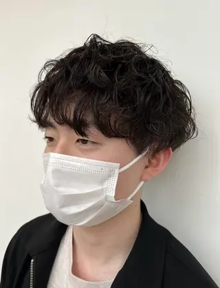 パーマ メンズ stair : case 銀座店所属・stair:case 🌱安藤風香🌱🦖のヘアスタイル