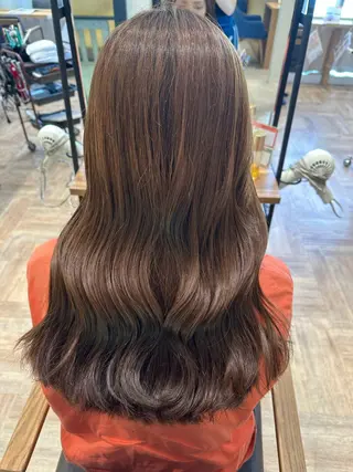 ロング 髪質改善・艶カラー 加茂瑞希のヘアスタイル
