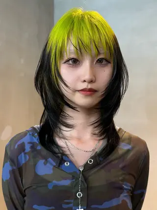 セミロング カラー ウルフ/レイヤー ⚡️ITSUKU⚡️のヘアスタイル