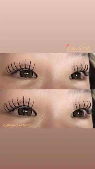 マツエク・マツパ ♡tiana juna˖ ࣪⊹のマツエク・マツパデザイン