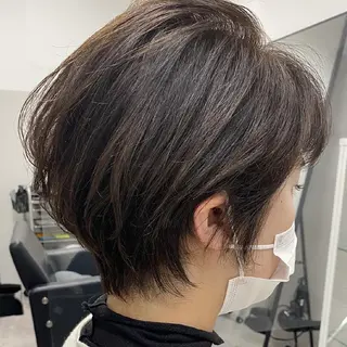 ショート ﾒﾝｽﾞ＆ｼｮｰﾄ LEA山村真史のヘアスタイル