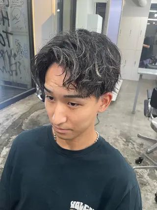 パーマ 吉田聖 【メンズヘア特化】のヘアスタイル