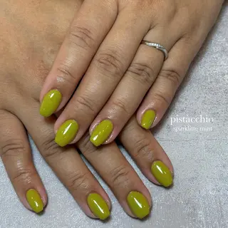 ネイル sparkling mint【スパークリングミント】所属・natsuki 🎀💎モデル様募集のネイルデザイン