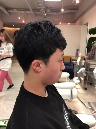 メンズ 阿部 美咲のヘアスタイル