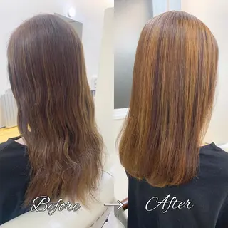 セミロング H所属・H (エイチ) 烏丸御池店のヘアスタイル