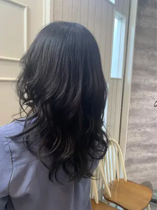 セミロング カラー 🫟Blanco🫟 Color&Careのヘアスタイル