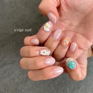 ネイル n'eige nail所属・大谷 綾香のネイルデザイン