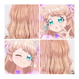 ミディアム カラー GARU-ガル-所属・TSUNO🦖 派手髪/オタク美容師のヘアスタイル