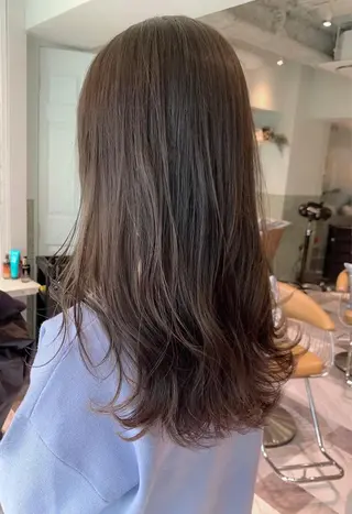 ロング 似合わせカラーの神 ダブルカラー/森栄範のヘアスタイル