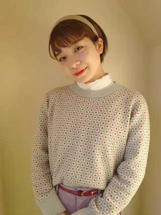 ショート ハイトーン 🌷ハルミ🌷のヘアスタイル