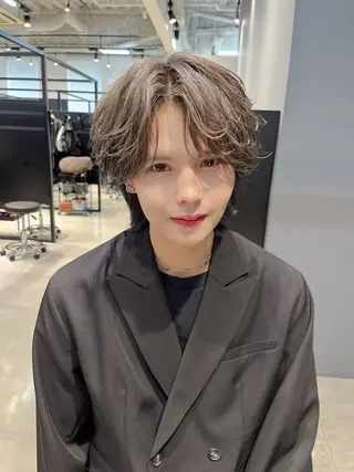 カラー メンズカットカラー 心斎橋/松平和樹のヘアスタイル