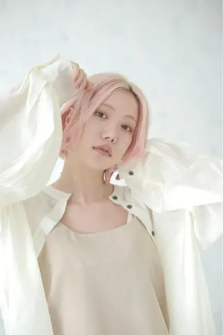 ミディアム カラー ヘアアレンジ 近藤千翔🩵 髪質改善Periodのエステ・リラクイメージ