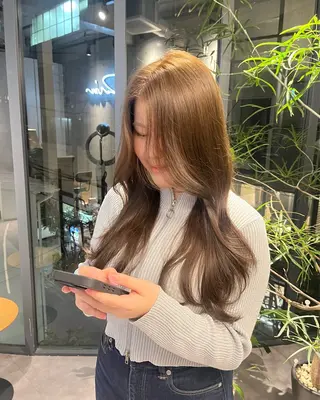ロング カラー レイヤー/ボブカット kanohaのヘアスタイル