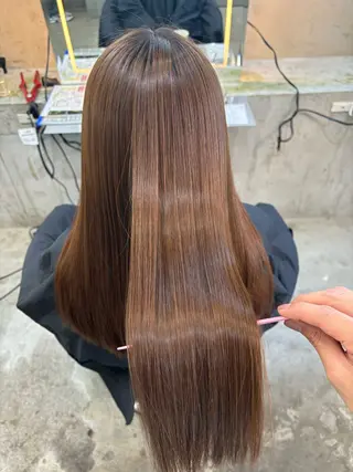 ロング Lond表参道店所属・うる艶縮毛カラー✨ たいよう☀️のヘアスタイル