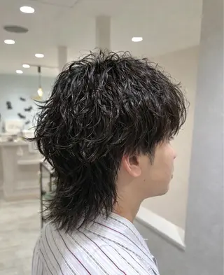 パーマ メンズ ユージ ✂︎ メンズ特化美容師のヘアスタイル